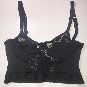 Black Lace Bra.